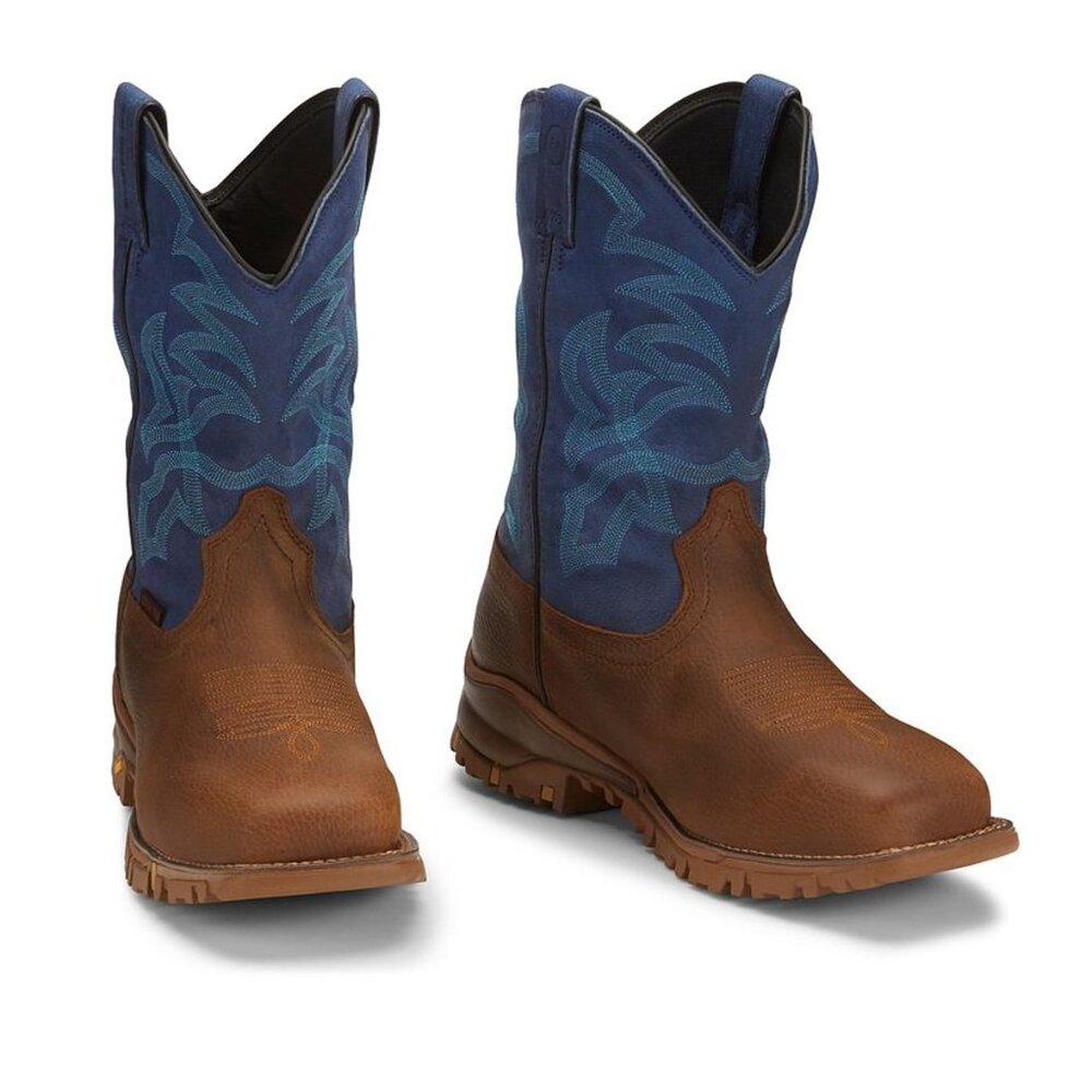 Tony Lamas Boots Footwear Roustabout 11" Steel toe Waterproof Work Boot